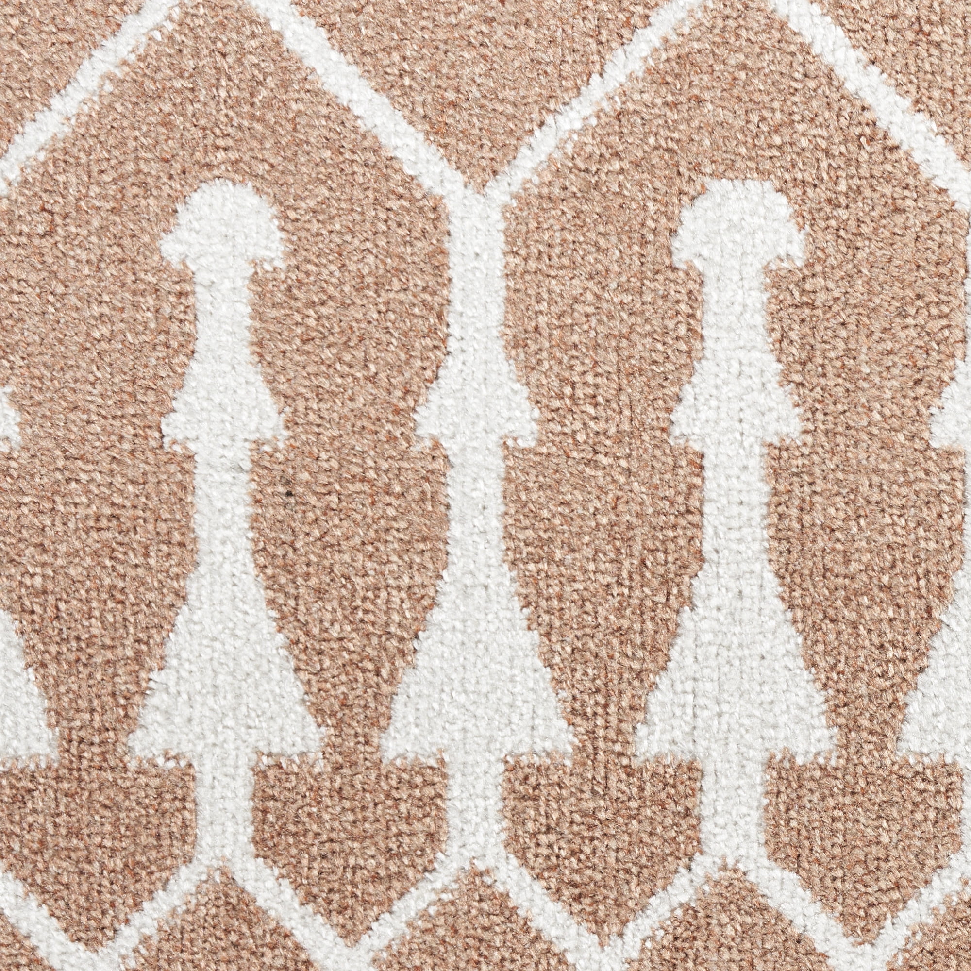 Nourison Astra Machine Washable 5'3" x 7' Copper Bohemian Indoor Rug