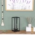 thumbnail image 3 of Pembertale Tall Square Black Metal Lantern - Small, 3 of 7