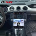 thumbnail image 2 of ZWNAV 14.4 Inch Qualcomm Android 11 Car Radio for Ford Mustang 2015-2020 Stereo Upgrade Tesla Style Dash IPS Touch Screen Android Auto GPS Navigation Head Unit Audio Multimedia Player, 2 of 11