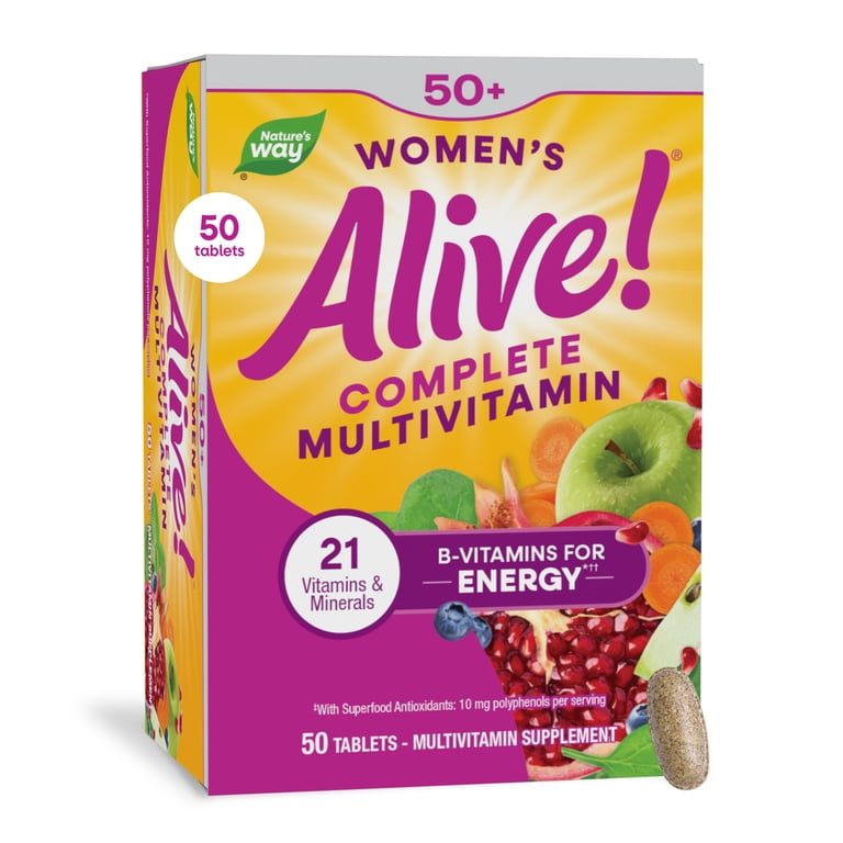 Women's 50 Plus Complete Daily Multivitamin, 50 Count photo 8