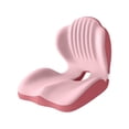 thumbnail image 1 of Memory Sponge L Shaped Integrated Cushion for Relieving Tailbone with Backrest and Ergonomic Support Platform Competitor Friendly Cushion For Chairs and Home, 1 of 4