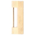 thumbnail image 4 of Candado de estilo antiguo, cerradura Horizontal con espaciado de 5cm con llave para joyero, caja de madera, puerta de gabinete, 4 of 5