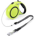 thumbnail image 1 of wonima02 30FT Retractable Dog Leash 30 FT，360° Tangle-Free Dog Walking Leash forMedium and Large Dogs up to 77 lbs one-Hand Brake, one-Button Pause, Lock（Green）, 1 of 1