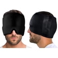 thumbnail image 1 of Migraine relief cap, cold pressure headache relief cap (black), 1 of 5