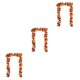 thumbnail image 4 of Yuarrent Guirnaldas de hojas de arce artificiales colgantes de otoño impermeables DIY hojas de otoño falsas enredaderas al aire libre tipo de Type1 NO1, 4 of 6