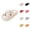 White, variant on Cozy Fuzzy Slippers for Women Plush Winter Indoor Slides Women's Comfortable Strap Open Toe Platform Slippers For Home Indoor Outdoor Casual Wear Soft Shoes