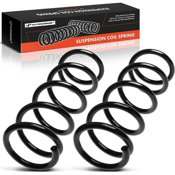 A-Premium Suspension Coil Springs Compatible with Nissan Murano 2003-2007 (Before 11/2007) Rear Left and Right 2-PC Set