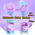 thumbnail image 2 of Patines SULIFEEL para niños con cuádruple ajustable para niños de 2 a 5 años, 2 of 7