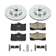 thumbnail image 3 of PowerStop Front Z23 Evolution Sport Carbon-Fiber Ceramic Brake Pad and Drilled & Slotted Rotor Kit Fits: LEXUS Select Models K5868, 3 of 10