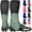 GREEN CAMO, variant on Exxact Sports Football Spats Cleat Covers - Football Spats for Cleats, Spats Football Cleat Covers, Cleat Lace Covers, Spats for Men & Boys, Cleat Covers Football - WHITE Large
