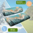 thumbnail image 5 of Uorisanigo Beautiful Scenery Pattern Golf Cart Seat Covers Polyester Golf Cart Seat Covers Club Car Anti-Hot Ezgo Golf Cart Seat Cushions Keeps Seat Warm and Comfortable, 5 of 6