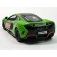 thumbnail image 5 of Kinsmart 5" McLaren 675LT Stripes Exclusive Edition Diecast Model Car 1:36-GREEN, 5 of 5