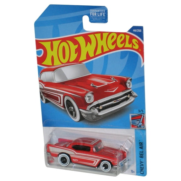 Hot Wheels Red '57 Chevy Bel Air 3/5 (2021) Mattel Toy Car 44/250