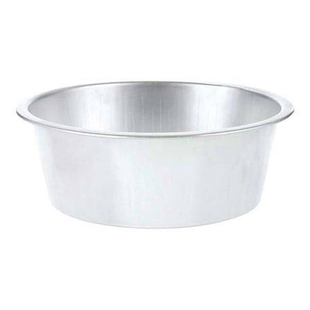 HAROLD IMPORT Round Dish Pan Wash Tub, Aluminum