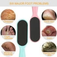 thumbnail image 4 of 4pcs Double Sided Foot Files, Pedicure Heel Rasp for Dead Skin Foot File Kit Dead Skin Scrubbertype:style2;, 4 of 4