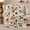 Boxer Dogs With Playful Accessories, variant on Playful Boxer Dogs Pumpkins, Playful Pet Portrait Pattern, Warm Flannel Blanket for Living Room and Bedroom with Detailed Artwork, Dog Lovers Just Because Gift, Pet Lover Home Decor