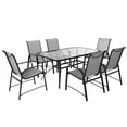 Cosco Outdoor Living Paloma 7Piece Dining Set, Gray