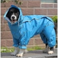 thumbnail image 2 of (14)Large Pet Dog Raincoat Waterproof Rain Clothes Jumpsuit Color, 2 of 3