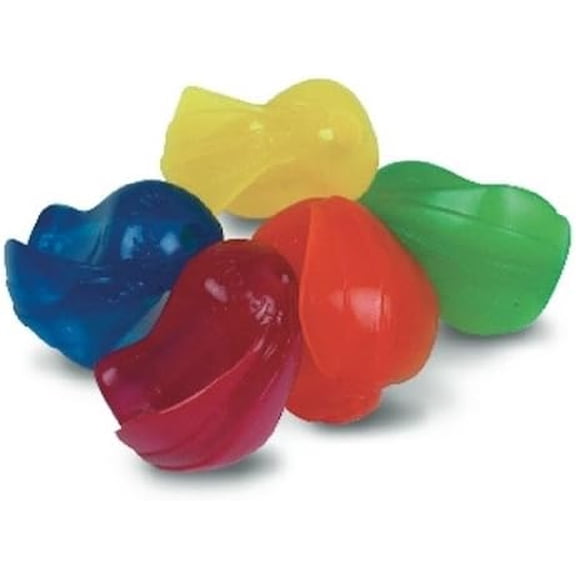 The Pencil Grip Crossover Ergonomic Grippers, 12 Count, Assorted Neon Colors, Improves Handwriting, for Right- or Left-Handed Users