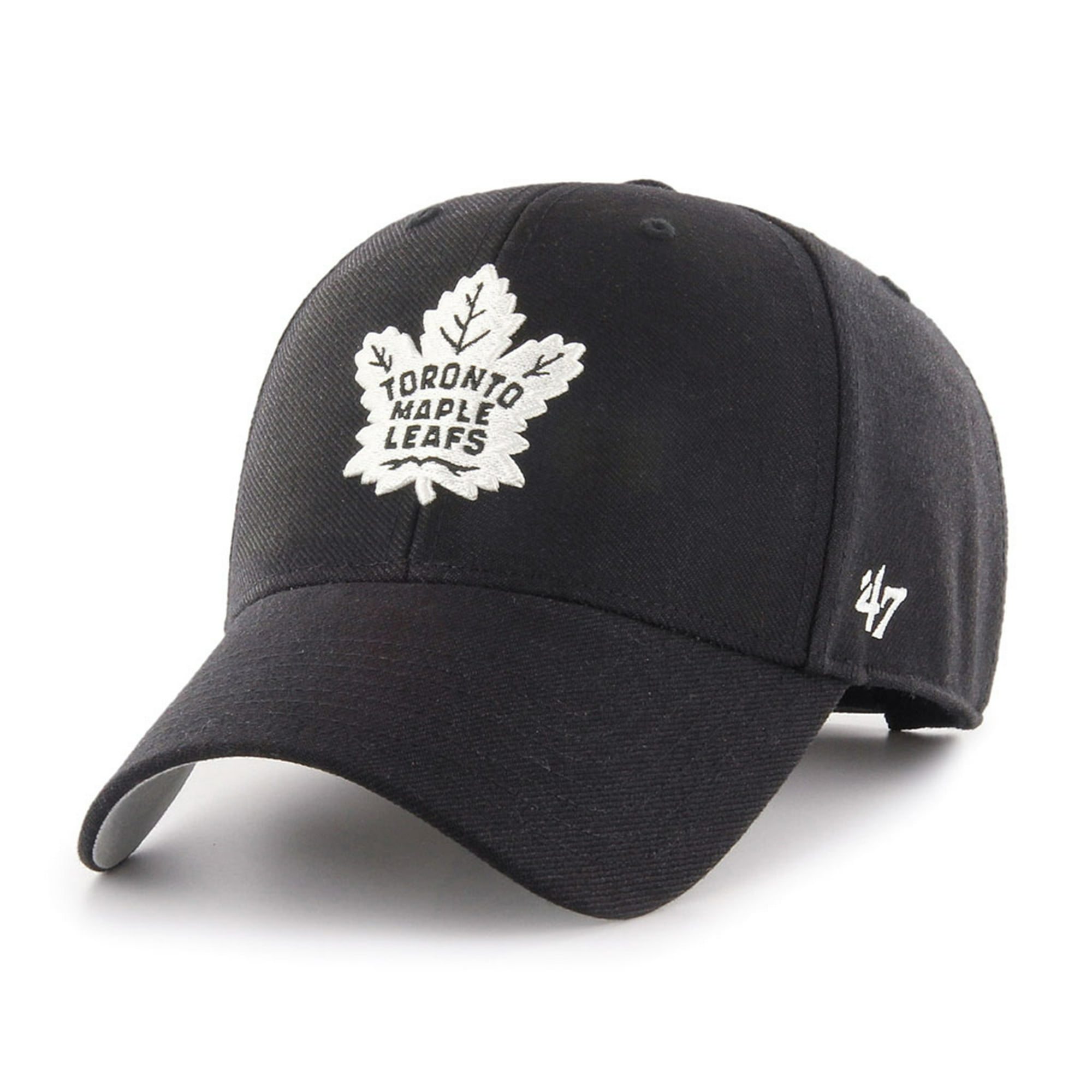 Toronto Maple Leafs NHL 47 MVP Black White Cap Walmart