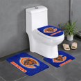 thumbnail image 1 of Juego de alfombras de baño de 3 piezas Chi_Bears Team Alfombra antideslizante para baño de 24 x 16 pulgadas, 1 of 1