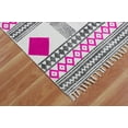 thumbnail image 6 of Casavani - 10'x14' Handwoven Cotton Block Printed Rugs Moroccan Pink Area Rugs for Farmhouse Bedroom, 6 of 6