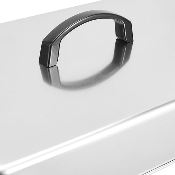 COMPUKAS Stainless Steel Griddle Food Cover Dome, Lid for Home Cooking and Outdoor Barbecue, 1 Piece