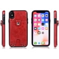 thumbnail image 4 of PU Leather Wallet Case for iPhone Xs Max Necklace Lanyard Case Cover with Card Holder Adjustable Detachable Anti-Lost Neck Strap for Apple iPhone Xs Max,Gold, 4 of 14