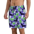 thumbnail image 2 of Logiee Cute Halloween Print Mens Swim Trunks Quick Dry Board Shorts,Breathable Hawaii Beach Shorts Swimwear Bathing Suits-Medium, 2 of 6