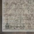 thumbnail image 4 of Nourison Graphic Illusions Damask Grey 7'9" x 10'10" Area Rug, (8x11), 4 of 8