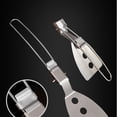 thumbnail image 4 of Stainless Cooking Utensils Bbq Spatula Foldable Spatula Cooking Shovel Portable Spatula, 4 of 5
