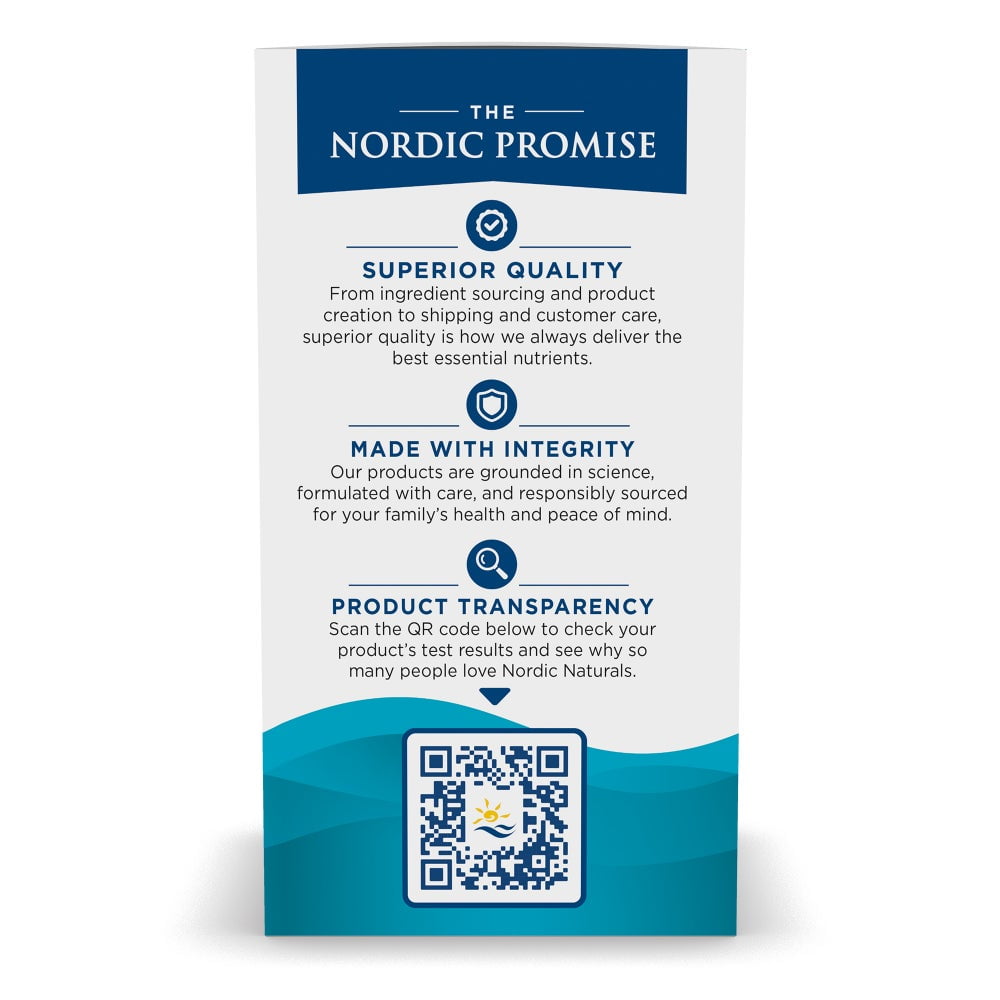 Nordic Naturals Omega-3 Softgels, Lemon, 690 mg, Fish Oil, 180 Ct