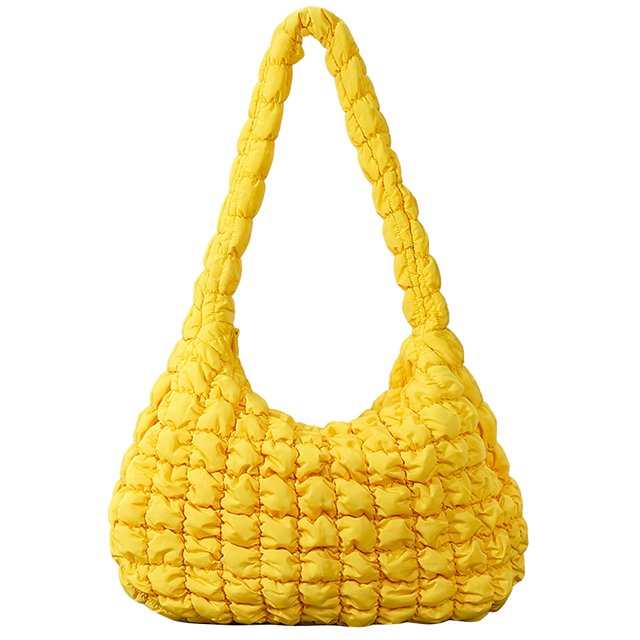 Bolso con cremallera para mujer bolso de media luna a la moda bolso elegante para chica de gran capacidad