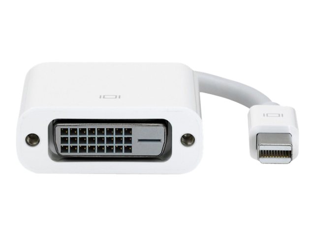 8IN MINI DISPLAYPORT MALE TO DVI FEMALE ADAPTER CONVERTER WHITE