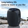 thumbnail image 3 of Zealot S53 Red Mini Bluetooth Speaker Portable Wireless Column Waterproof HIFI Lossless Sound Quality Stereo, 3 of 8