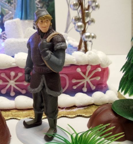 PVC Disney Store Frozen "Kristoff" Figure Cake Toppers or Toy 