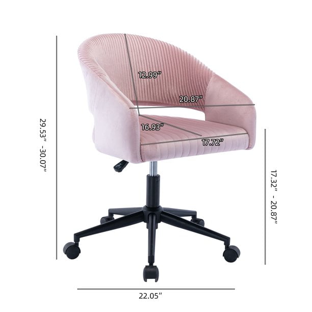 Pink desk best sale chair walmart