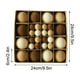 thumbnail image 3 of 44 Pcs Velvet Christmas Balls Flocked Christmas Tree Ornaments Plastic Balls Xmas Decorative Hanging Ornaments Christmas Tree Decoration, 3 of 5