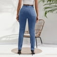 thumbnail image 4 of JGNGSHN Women's High Waisted Skinny Jeans Stretchy Ripped Butt Lift Denim Pants Fashion Slim Trousers, 4 of 5