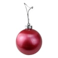 thumbnail image 2 of LED Lighted Christmas Ball Ornaments - Red - 6" (150mm) - Set of 3, 2 of 4