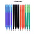 thumbnail image 1 of 0.7mm Magic Erasable Pen Press Gel Pen Set 8 Colors Erasable Refill Rod Gel Ink Stationery Retractable Pens Washable Handle Rod 14Pcs-mixi-refill A, 1 of 6