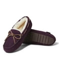 thumbnail image 2 of Fireside By Dearfoams Women's Victoria Genuine Shearling Moccasin Slipper, 2 of 5
