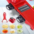 thumbnail image 2 of LIVEYOUNG Appareil de Coupe Multifonction Cuisine Artefact Coupe Pomme de Terre Trancheuse Rouge, 2 of 6