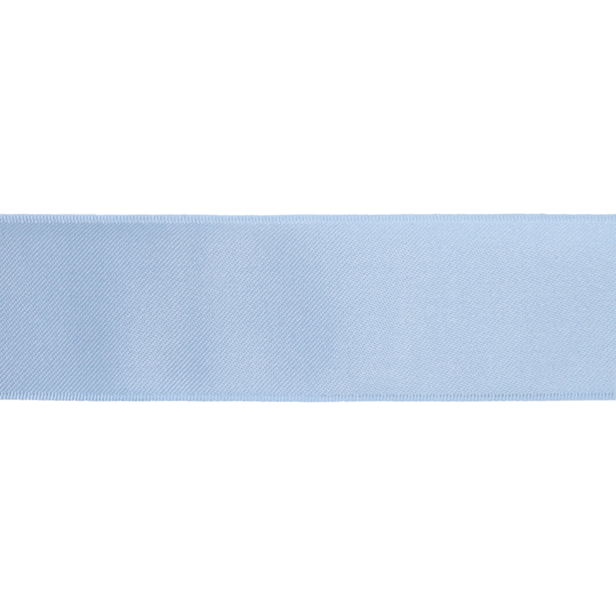 LaRibbons 1 1/2" Single Face Satin Ribbon, French Blue, 50 Yard