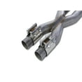 thumbnail image 4 of Fits 2015-2019 Ford Mustang Ford Performance Exhaust Crossover Pipe M-5251-M8 X-Pipe; Stainless Steel; Uses Factory Front Clamps And Included Rear Clamps; Not For Sale On Pollution Control Vehicles, 4 of 5