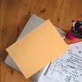 thumbnail image 4 of HIAKDOFT Creative Kraft Letter Papers Chocolate Color Smooth Writing Decorative Paper, 4 of 5