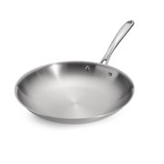 Tramontina 12-Inch Stainless Steel Tri-Ply Clad Saute Pan