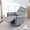 Blue Grey, variant on Howcool Power Swivel Rocker Recliner Chair for Nursery, Upholstered 270° Swivel Glider Chair with USB Ports, Power Recliners for Small Spaces Living Room,Gray