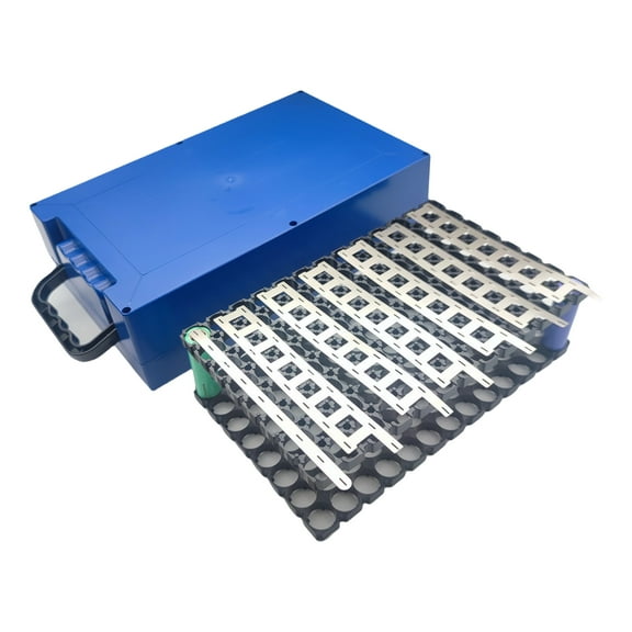 FEAMOS Electric Bike Lithium Batteries Case for 13S8P 14S8P 18650 Electric Scooter Battery Storage Box 12V24V36V48V52V