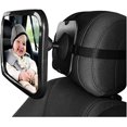 thumbnail image 4 of Espejo de coche Asiento mirando hacia atrás para bebé, Ver niños o mascotas en el asiento trasero, Los mejores accesorios para asientos de coche para recién nacidos, inastillable, 4 of 5
